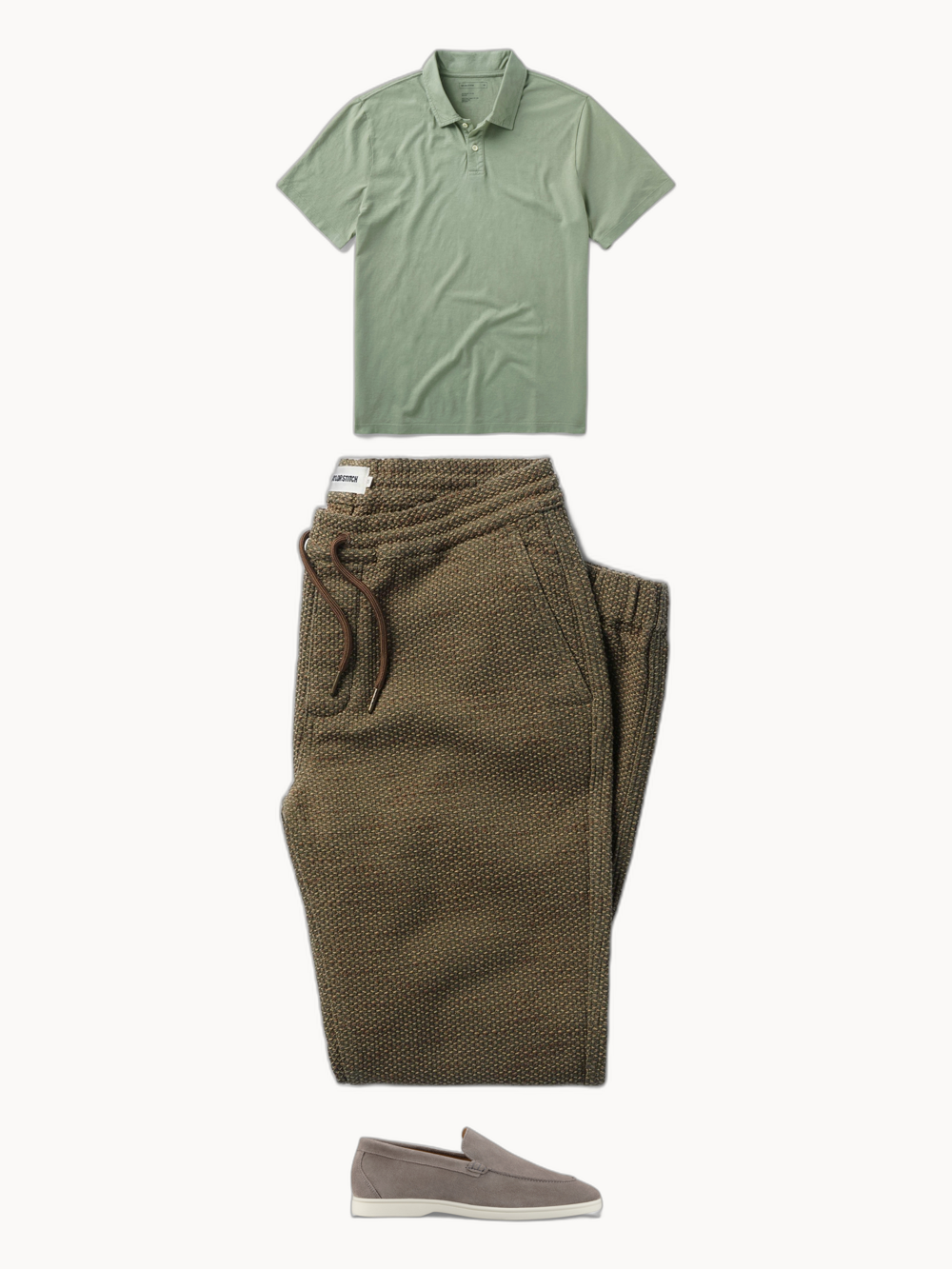 Verdant Old Money Summer — outfit collage